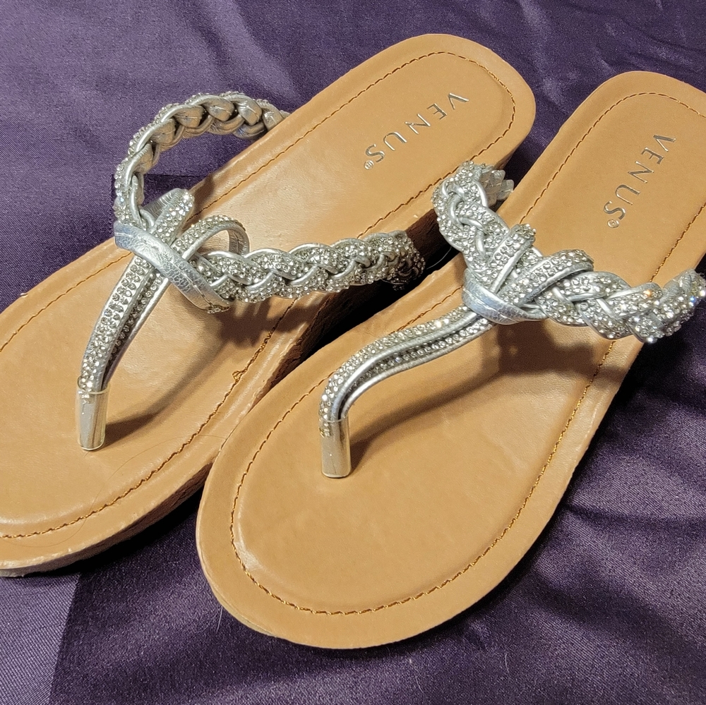 Venus Platform Sandals-Never Worn!